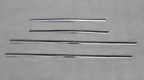 Auto Stainless Steel Body Door Side Molding Trim Chrome 4pcs fit for 2012 2013 Audi Q3