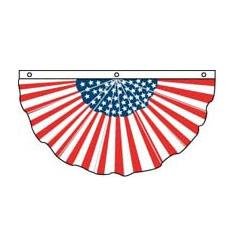 Americana Full Fan by Arkansas Flag and Banner