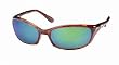 Costa Del Mar Harpoon Polarized Sunglasses, Tortoise, Green Mirror