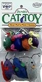Vo-Toys Kitty Combo Mice Assorted 7 pack Cat Toy