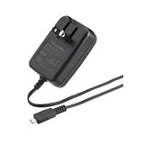 BlackBerry 8220 Flip, 8900, Storm 9530, Tour 9630 Folding Blade Micro Original Charger (Black) [Bulk Packaging]