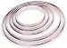 Tart Ring 3/4" High, Stainless Steel - 100mm (4")