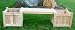 All Maine Bucket D520 2-18 Inch Cubes with 1 Bench without Lattice