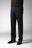 Review   / Wrinkle Resistant - Gabardine Super Merino Wool Men's Dress Pants, Flat Front