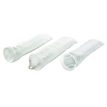 Parker G1PE50 Fulflo Filter Bag, Polyester, 7" OD, 17.5" Length, 50 Micron (Pack of 10)