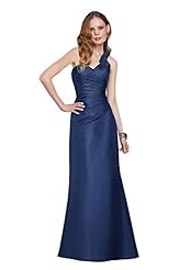 A-line Strapless Corset   Waistline Sweetheart  Pleated Lace-Up One Shoulder Taffeta  Dress With Ruffles