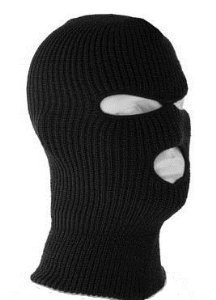 Cagoule 3 trous Commando Intervention Black Panther - Police - Swat - Gign - Raid - Forces spéciales - Airsoft- Paintball - Ski - Snow - Surf - Montagne - Outdoor