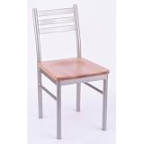 Ladderback 18" Stationary Chair Metal Finish: Bronze, Seat Type: Upholstery - Snippet-Jet