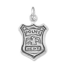 Police Shield Charm (Free Shipping)