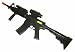 Sporting Goods : Fully Automatic Electric M4a1 Airsoft Rifle W/flash, Scope and Laser.