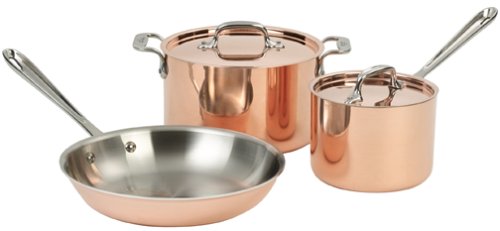All-Clad Cop-R-Chef 5-Piece Cookware Set