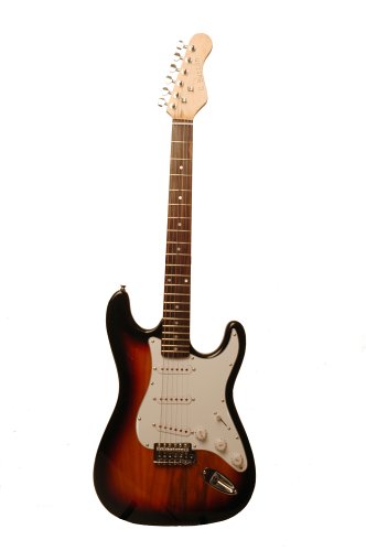 MusicalInstruments: 39 Inch Coffee Electric Guitar with Carrying Bag and Accessories  Blowout Sale   Limited Time Only! 