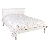 Chatham White Double Bed Bedstead Furniture Shabby Chic