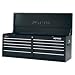 10-Drawer Chest - Black