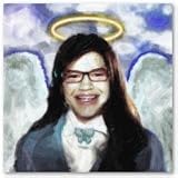 Ugly Betty 'Betty's an Angel' Canvas Print