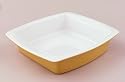 Fusion Roaster, square, 30x27x7cm Yellow
