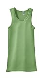NEW District Threads - Ladies 2 x 1 Tank Avocado-S