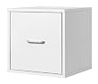 Foremost 390101 Modular File Cube Storage System, White