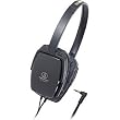 audio-technica ポータブルヘッドホン ブラック ATH-SQ505 BK
