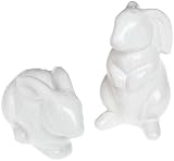 Mikasa Antique White Bunny Salt & Pepper Set