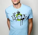 THE SOUND OF ANIMALS FIGHTING - TSOAF - Light Blue T-shirt