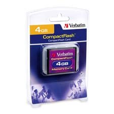 Cover image : Verbatim CompactFlash 4GB Memory Card