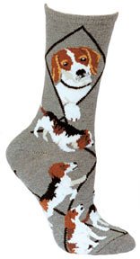 Beagle Cotton Puppy Dog Breed Animal Socks 9-11