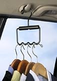 31YMV6K5P2L. SL160  In Car Clothes Hanger, Hold 4 Hangers (Black) (4 1/4 H x 6 1/2 W)