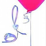100 Ballonverschluesse mit Polyband, Heliumbefuellung