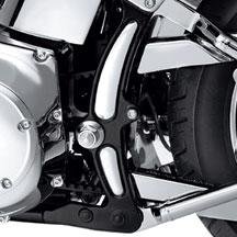 H-D Frame Inserts Softail Models - Chrome 48211-08