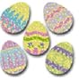 CARSON DELLOSA DAZZLE STICKERS EASTER EGGS 75-PKACID AND LIGNIN FREE