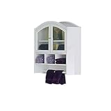 Arch Top Wall Cabinet- White by Southern Enterprises Inc.