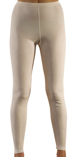Hocosa Women's Long-Underwear Pants in Wool-Silk Blend
