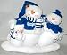 Los Angeles Dodgers Table Top Snow Family