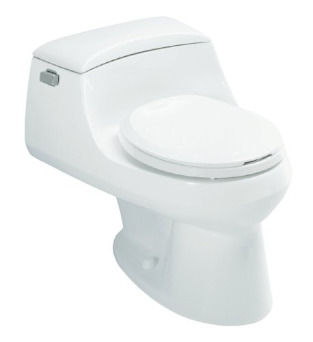 KOHLER K-3467-0 San Raphael One-Piece Round-Front Toilet, White