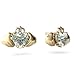 14K Yellow Gold Heart Genuine Green Amethyst title=