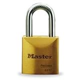 Master Lock 6850KA10G202 All Weather Solid Brass Line Padlock