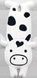 Sarut Holstein Black White Cow Phonewrap Head Phone Wrap