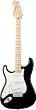 Fender&reg; Standard Stratocaster&reg; Left-Hand Electric Guitar - Black, Maple Fretboard