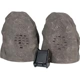 C2G - AUDIO UNLIMITED C2G 2.0 Speaker System - 15 W RMS - Wireless Speaker(s). SPK-ROCK-DUO2 GRANITE WL ROCK SPKR BNDL RECHARGEABLE W/DUAL PWR. 40 Hz - 12 kHz - 150 ft - iPod Supported