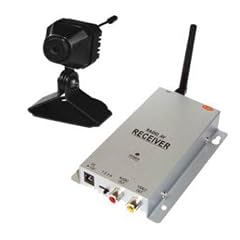 Technaxx MSC02 - 3er Set Mini Funkkamera + Empf�nger 2,4 GHz schwarz