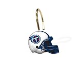 NFL Tennessee Titans Set of 12 Shower Curtain Rings