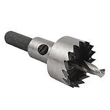 uxcell　バイメタルホールソー　ツイストドリルビット　直径23mm　カッター　切削工具