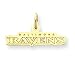 14K Baltimore Ravens Large Team Name Charm
