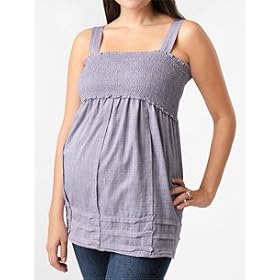 Buy A Pea in the Pod: Sleeveless Smocked Maternity Top