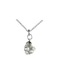 18K White Gold Pendant Pearl Pendants
