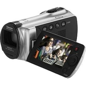 Samsung SMX-F50BN XAA F50 SD Camcorder with 65x Zoom (Silver) by Samsung