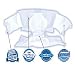 Attends Bariatric Briefs, 10 XX Large, E-Z Fit Tips, # BREZ1090, 8/Pack, 4 ea