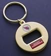 Arizona Cardinals Gold EZ Bottle Opener Keychain