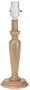 Natural Spindle Lamp Base